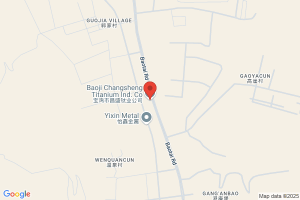 Baoji Miao Xincheng Non-ferrous Metal Co., Ltd.