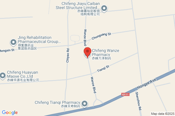 Wing Pharmaceutical Giant Chifeng