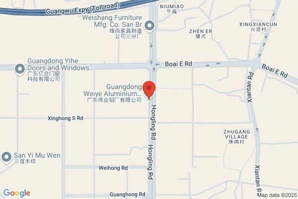 Guangdong Weiye Aluminium Factory Company Ltd