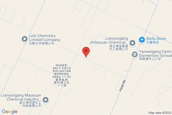 Red Flags Chemical Plant In Lianyungang City