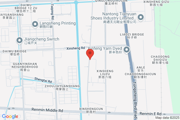 Jiangsu Nantong Textile Accessories Company