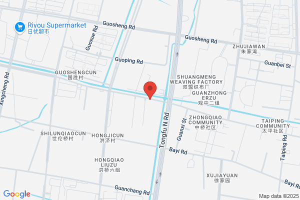 Dyed A Factory In Nantong City