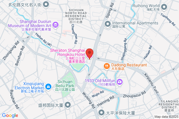 Sheraton Shanghai Hongkou Hotel