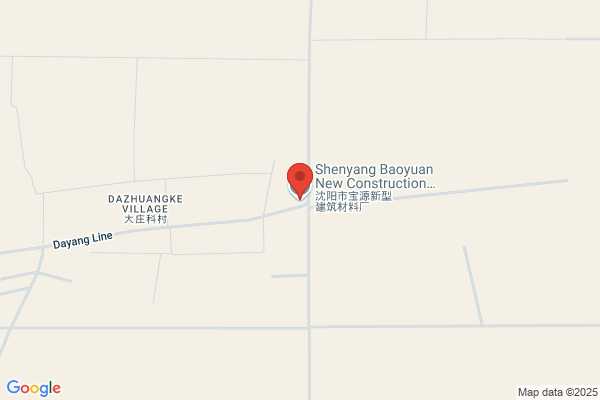 New Building Materials Plant In Shenyang