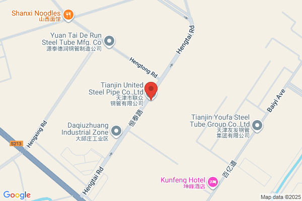 Leader Steel Pipe Plant In Tianjin