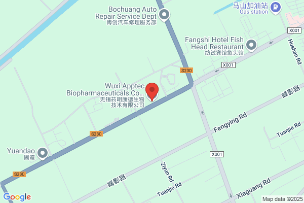 Jiangsu Province, Wuxi Pharmaceutical Co., Ltd.