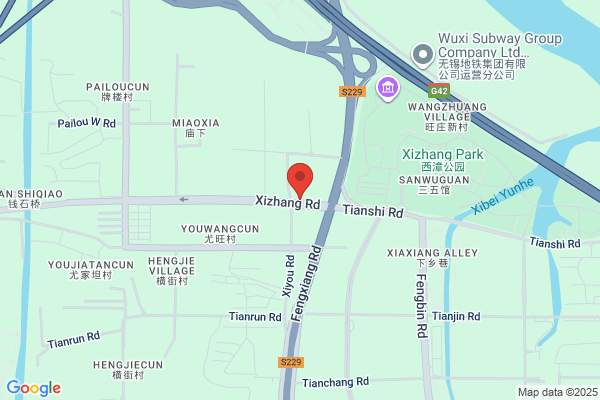 Glass Fiber Plant In Wuxi City; Wuxi City Of Industrial Fabric Plants
