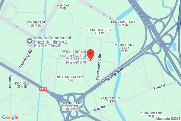 Ramie Cotton Textile Factory In Wuxi City Tianyuan