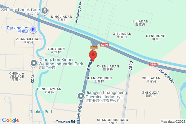 Jiangyin City Huangtu Fifth Synthesis Chemical Plant; Jiangyin Eastern Chemical Co., Ltd.