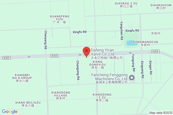 Dafeng City, Jiangsu Province Plant Valve