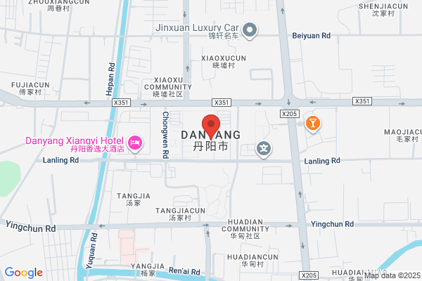Danyang City, Jiangsu Province Auto Parts Company